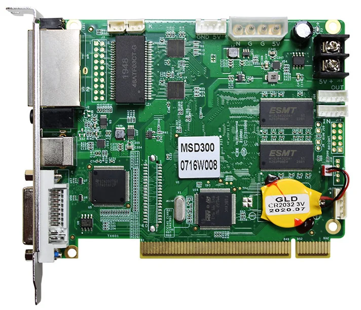 Display a Led P2 P2.5 P4 P6 P10 P3.91 Controller scatola mittente esterna Linsn Colorlight nova Dbstar scheda di invio Software Led LTB500