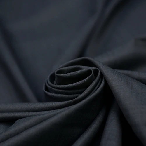 Navy blue 95% wool 5% viscose wool worsted fabric 285g/meter deep blue,WF173