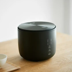 Olayks 220V Electric Rice Cooker 2L Ceramic Liner Household Rice Cooking Pot 8H Appointment Auto Keep Warm 400W Rice Pot