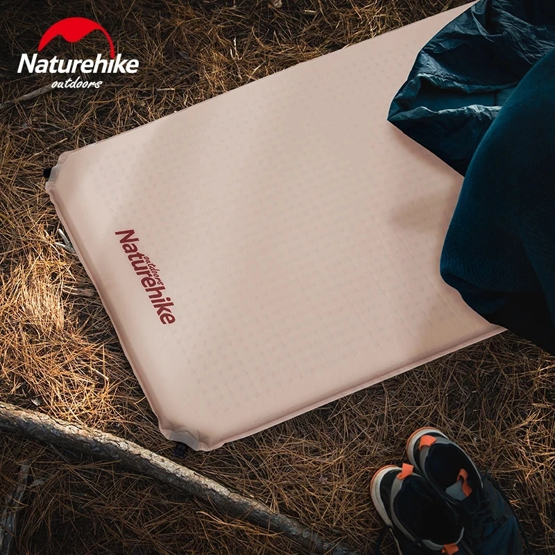 Naturehike 2 Person Self-inflating Camping Mat Quickly Inflation Nature Hike Sponge Sleeping Outdoor Tent Mattress NH20DZ002