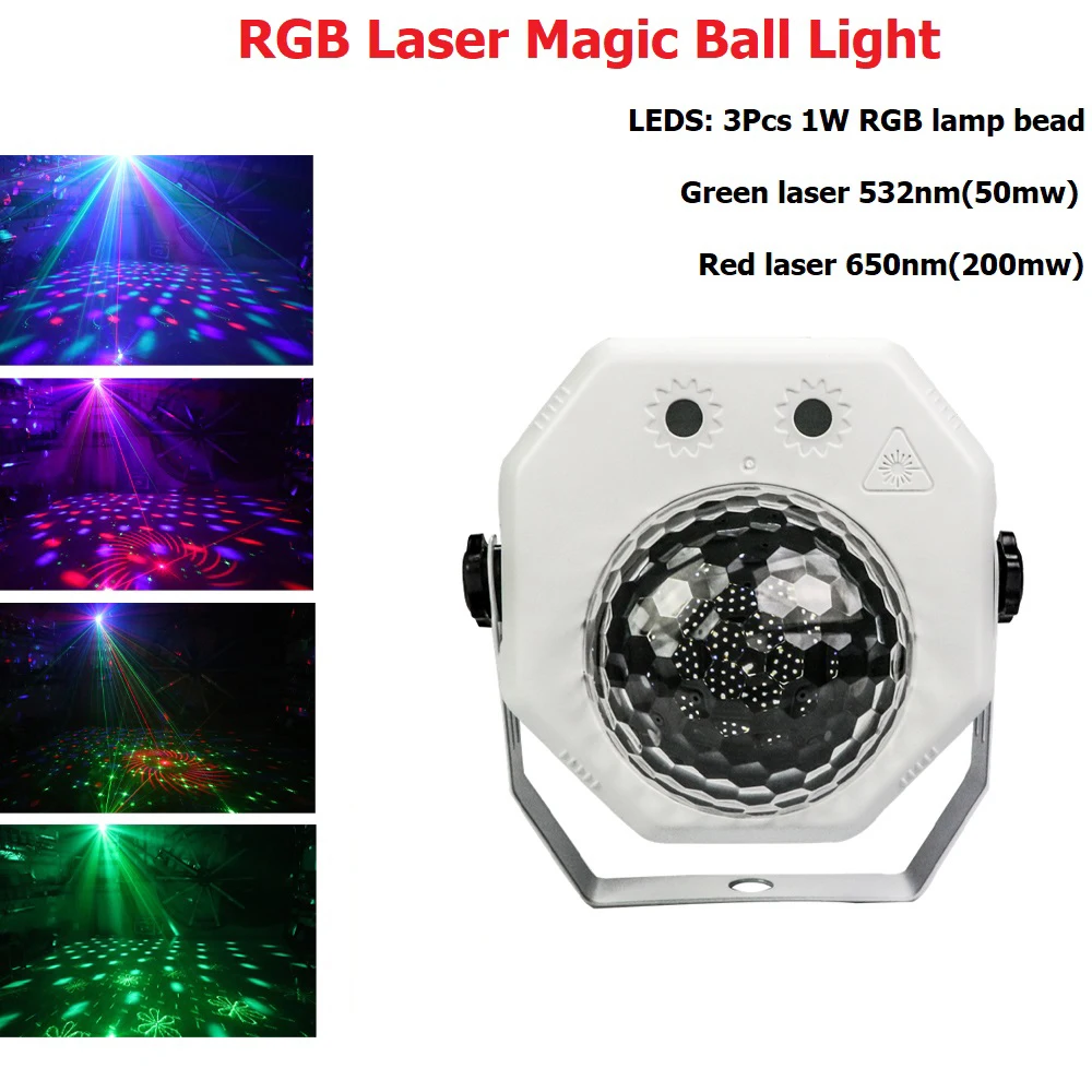 

Stage Effect Disco Laser Light RGB Projector Party Lights DJ Lighting Effect for Sale LED for Home Wedding Decoration Show Luzes