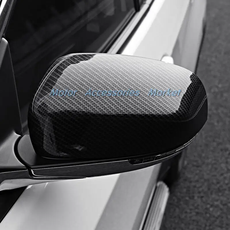 

For JEEP Compass 2018 2019 2020 Sport Carbon Fiber Style High quality Rearview Mirror Cover 2pcs