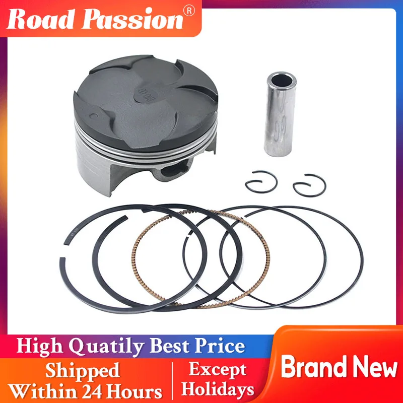 Road Passion 1/ 4 Set Motorcycle Parts Piston Rings Kit 67~67.5mm for HONDA CBR600 F5 2007-2019 CBR600RR 2007-2019 13101-MFJ-A40