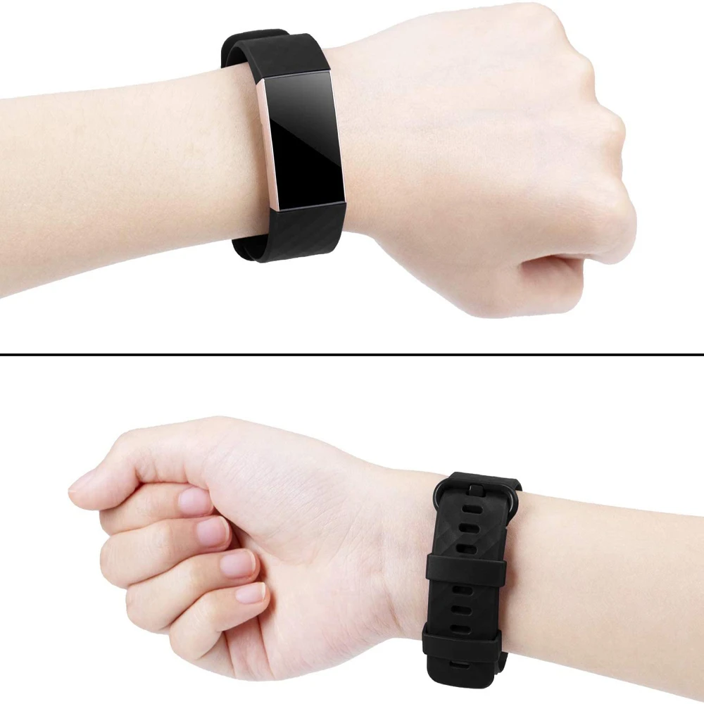 Thay thế Ban Nhạc Dành Cho Vòng Đeo Sức Khỏe Fitbit Charge 3 Dây Đeo Silicone Fitbit Charge 4 Ban Nhạc Cổ Tay Dành Cho Vòng Đeo Sức Khỏe Fitbit Charge 3 ban nhạc
