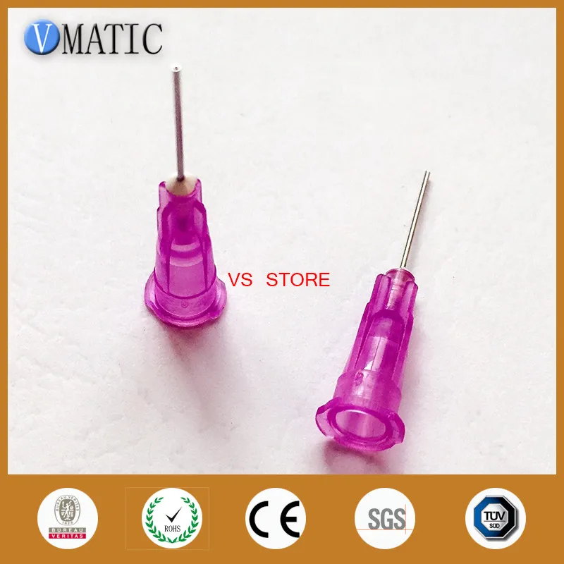 Free Shipping 100Pcs 24G Pinhead Dispensing Needles 1/2 Inch For Dispensing Machine Syringe Needle Metal Pinhead