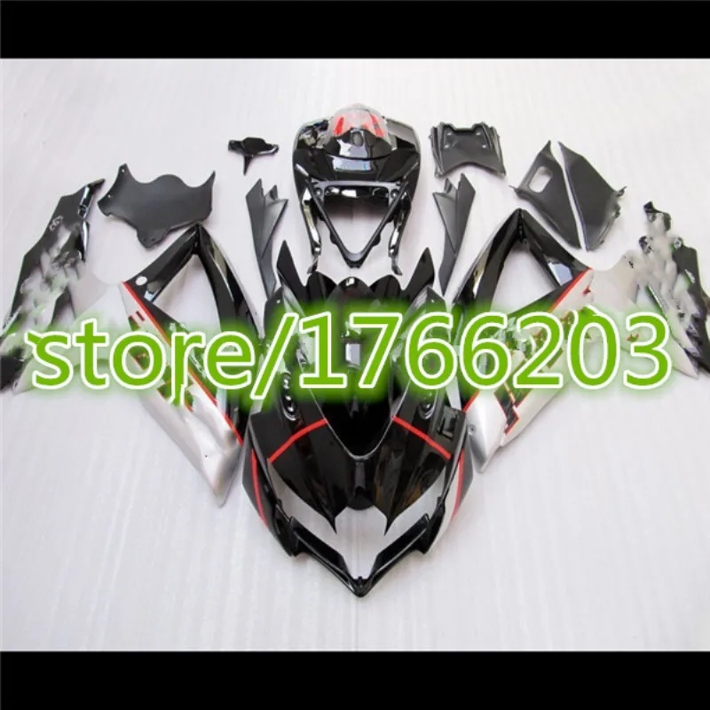 

Обтекатель из АБС-пластика GSXR 750 2008 - 2010 K8 09 10, черный, белый корпус, комплекты для GSXR600 09 10