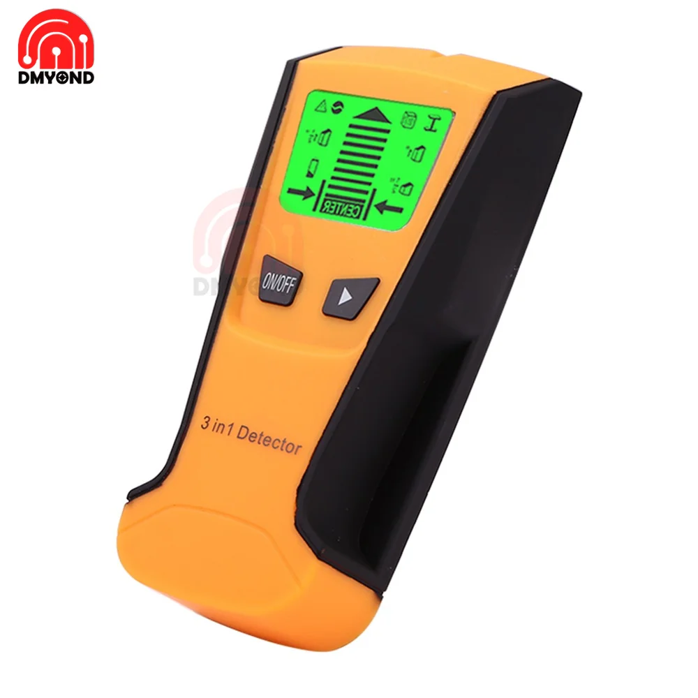 TH210 Find Metal Wood Studs AC Voltage Live Wire Detect Wall Scanner Electric Box Finder 3 In 1 Wall Detector Metal Detector​