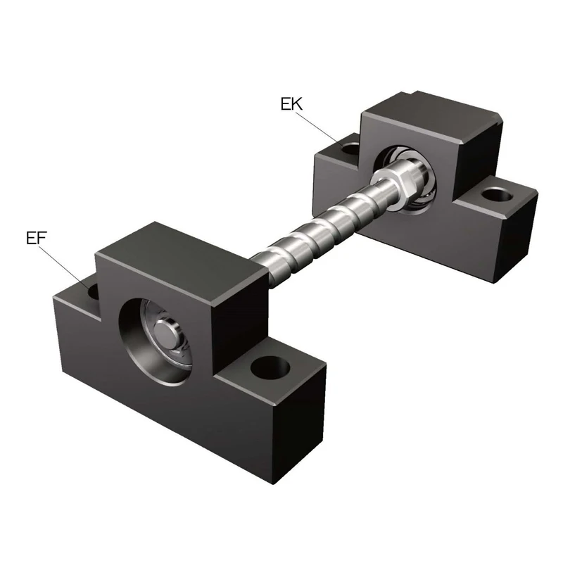 SYK Support Unit Set EKEF Professional EK06 EK08 EK10 EK12 EK15 with C7 EF06 EF08 EF10 EF12 EF15 for ball screw TBI sfu Taiwan