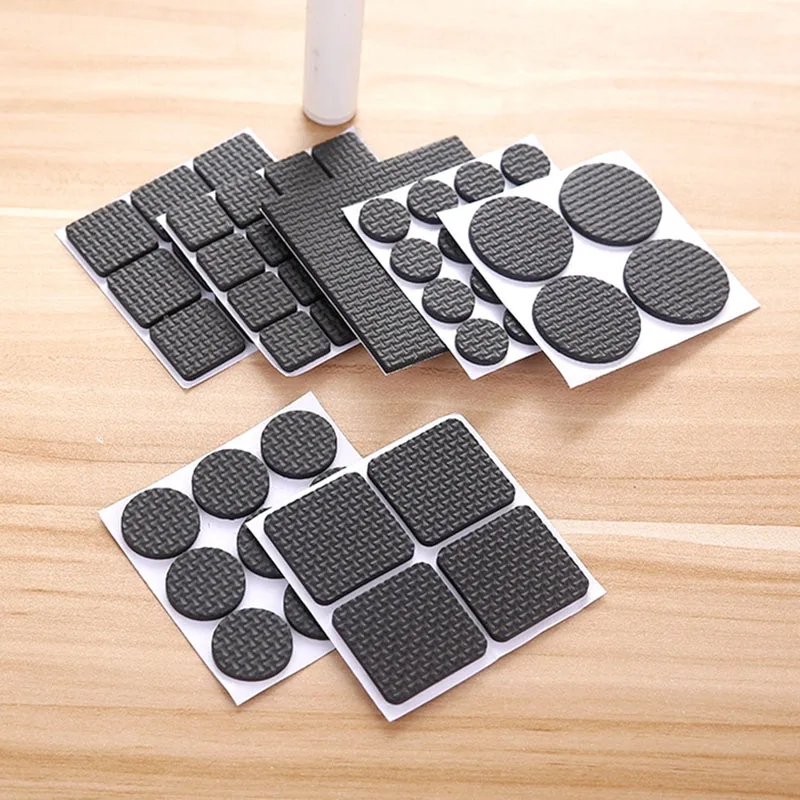 Verdickung Self Adhesive Möbel Bein Füße Teppich Filz Pads Anti Slip Matte Stoßstange Dämpfer Für Stuhl Tisch Protector Hardware