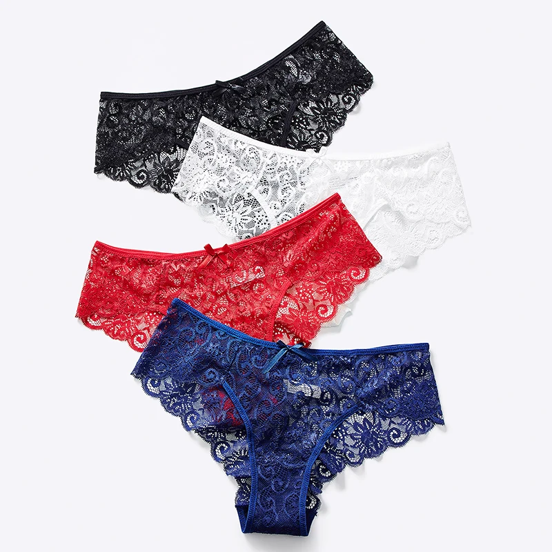 1pcs Woman Sexy Lace Panties Female Briefs Underwear For Women Breathable Panty Hollow Panties Briefs Sexy Lace Underpants Panty