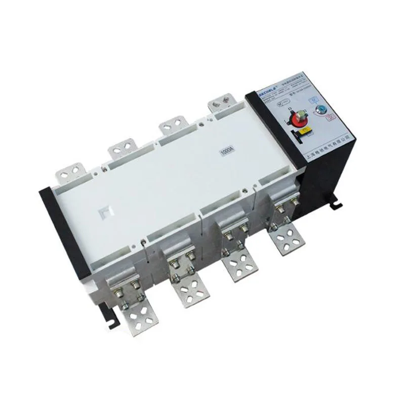 

ATS dual power automatic transfer switch 4P 1000A dual power transfer switch three-phase four-wire 400V PC class