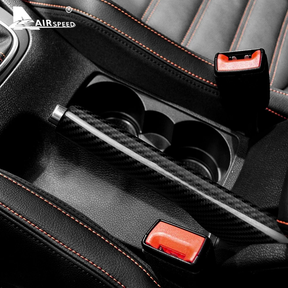 Real Hard Carbon Fiber Handbrake Grips Cover for Scirocco EOS GOC Volkswagen Jetta MK3 Golf MK6 Accessories Replace Protector