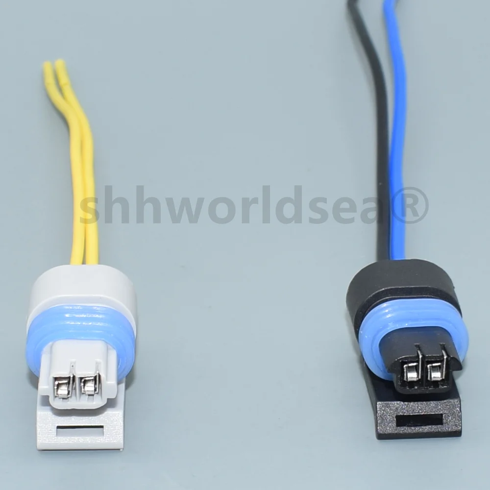 shhworldsea auto waterproof 1.5mm female 2pin connector 12162193  Water temperature sensor plug