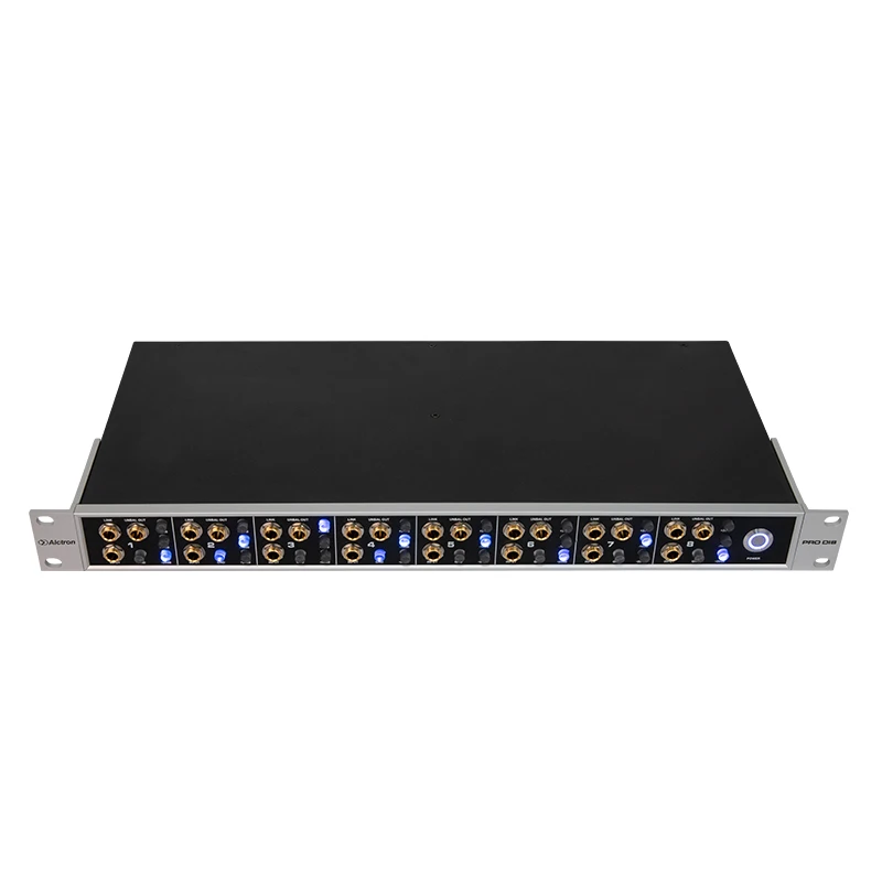 Alctron multi-purpose 8-channel direct injection box PRODI8 eight channels DI Box active impedance converter for on stage,studio