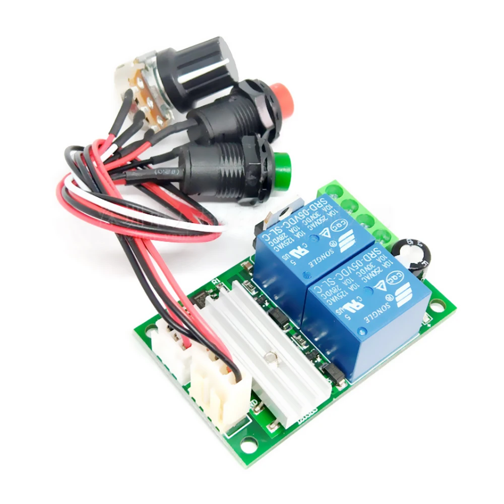 DC 6V 12V 24V 3A PWM DC motor speed controller forward and reverse switch Linear actuator adjustable Speed Control