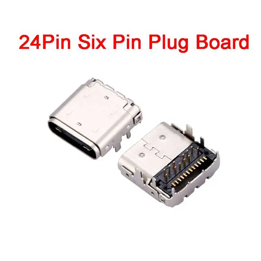 1Pcs Type-C Mother Seat  Micro USB Charging Base Connector 24Pin Is Used For Mobile Phone And Digital Product Maintenance