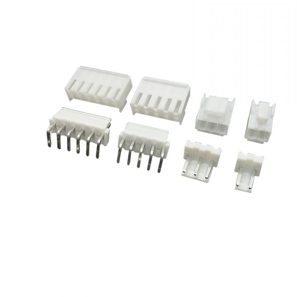 

1000pcs VH3.96 JST Terminal Kit Wire Connector Adaptor 2p 3p 4p 12p 3.96mm pitch straight Right Angle Pin Header Housing for PCB