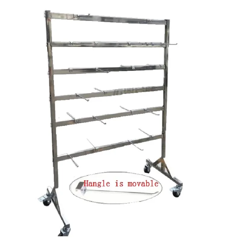 SMT ESD Reel Storage Shelving Rack Trolley Cart Stainless Steel industrial anti-static SMD carrier tape shelf shelves DIY adjust