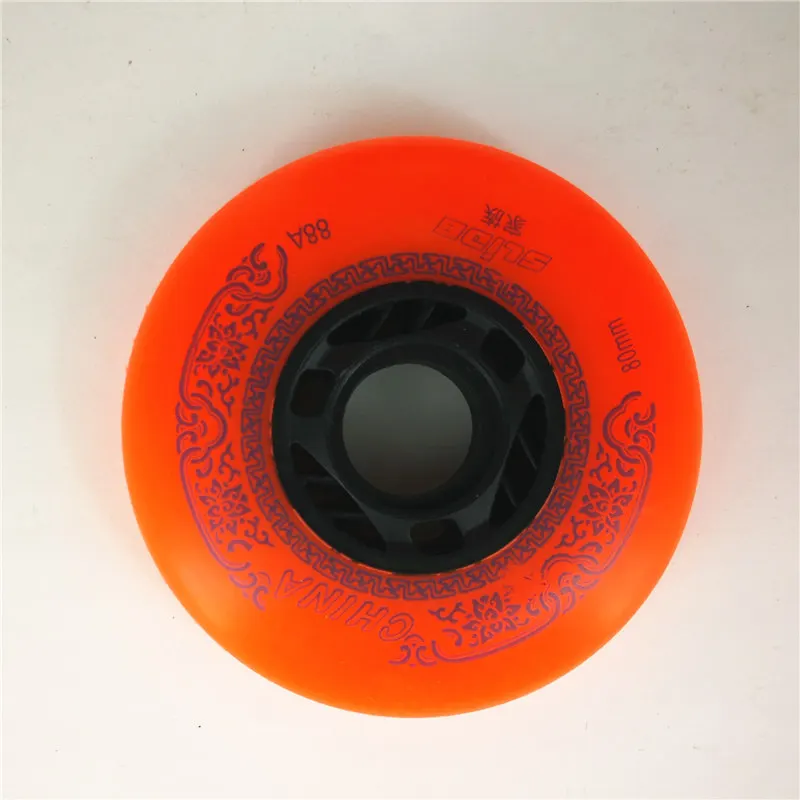 [72mm 76mm 80mm] original TianBo 88A inline skate wheel durable skating wheels for braking slide slalom street brushing roller