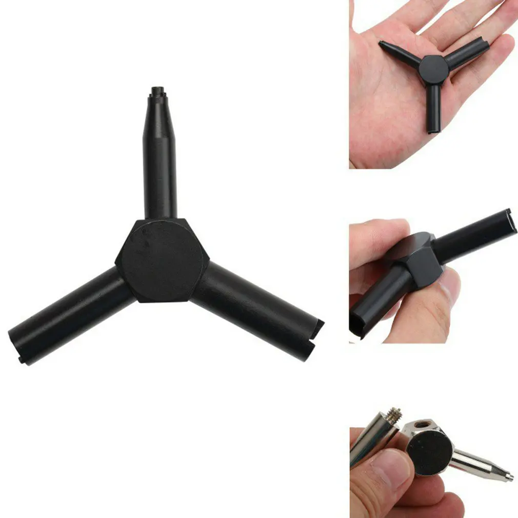 Outdoor hunting Gas Valve Key Steel Triple Army Force Magazine Charging Tool For GBB AEG KSC WA Airsoft Gun Shooting