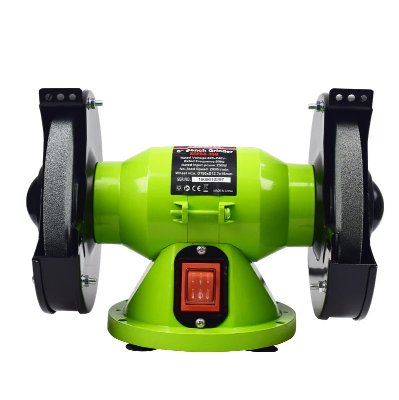 

220V household small desktop grinder, industrial polishing machine, electric knife sharpening vertical grinder