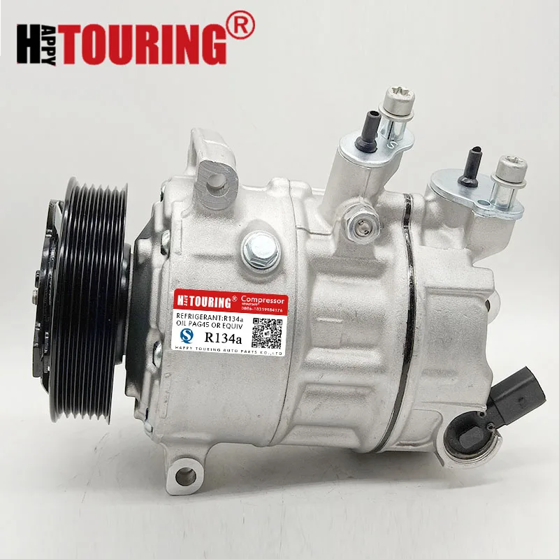 

AC Air Conditioning Compressor for Audi A3 VW Jetta CC GTI Passat 1.8L 2.0L 1K0820803G 1K0820859F 1K0820803N 1K0820803Q