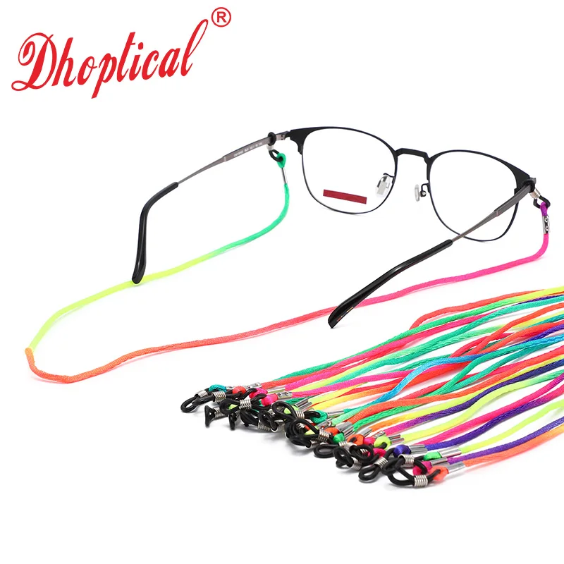 

12pcs colorful eyeglasses cord avoid glasses slip eyewear rope sunglasses reading glasses chain by dhoptical