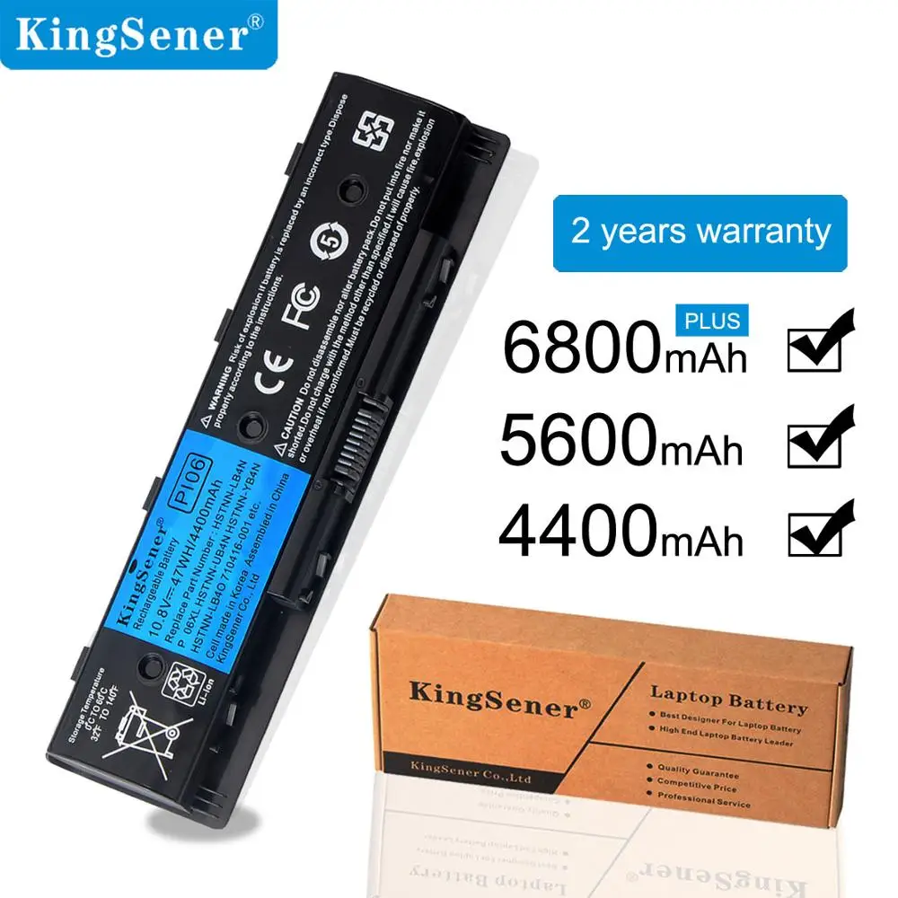 

Аккумулятор KingSener, для HP Enyy 14 15 17 Series Pavilion 14-E051TX HSTNN-LB4N HSTNN-UB4O 710415-001 PI06 PI09