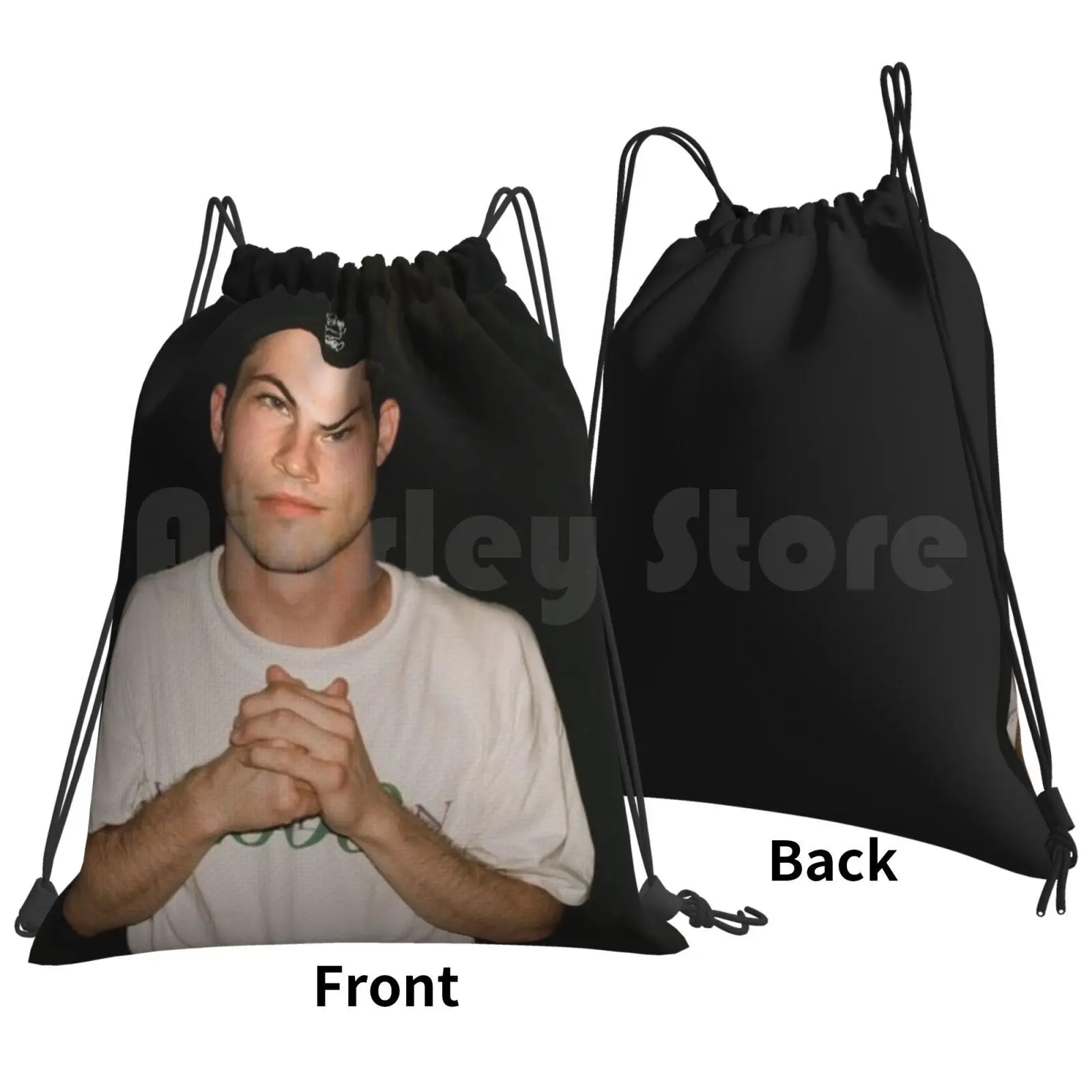 Dylan Minnette Being Hot ( Again ) Backpack Drawstring Bags Gym Bag Waterproof Dylan Minnette Wallows Wallows Band 13