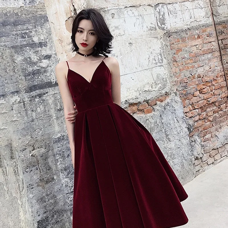 Summer Backless Dress For Women V Neck Spaghetti Strap Sleeveless High Waist Sexy Party Dresses Female 2021 Fashion