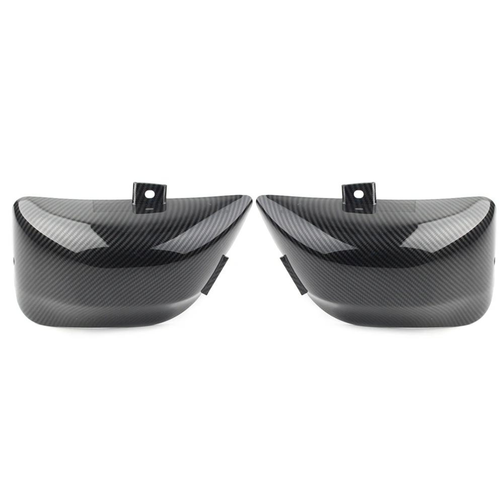 Carbon Fiber ABS Motorcycle Fairing Side Battery Cover Guard Left+Right 2Pcs for Yamaha Virago 400 500 535 XV400 XV500 XV535