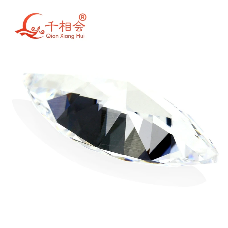 6A Marquise shape  White Cubic Zirconia Loose CZ Gemstone for Jewelry Making - Premium Quality