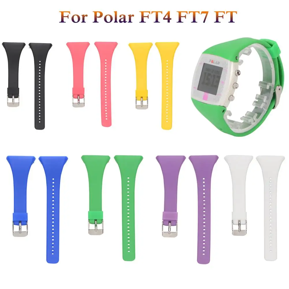 Smart Horloge Band Voor Polar Ft7 Soft Sport Siliconen Band Horloge Strap Vervanging Voor Polar FT4 FT7 Ft Serie smart Armband