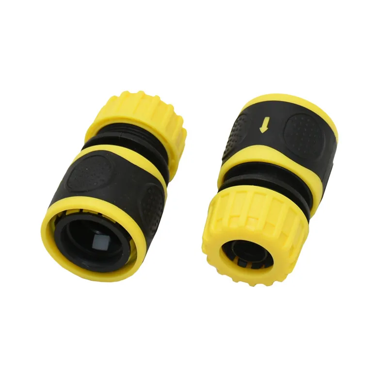 Manguera de jardín para lavado de coches, conector rápido de tubería de agua de 16mm, adaptadores de riego de juntas, 1/2 pulgadas, 1 unidad