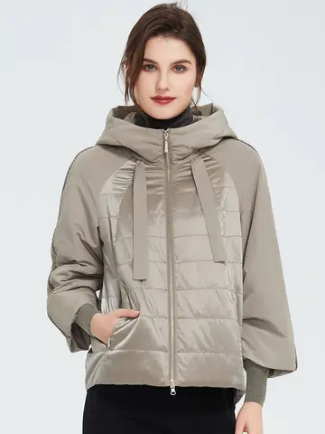 Astrid 2023 Spring coat women Outwear trend Jacket Short Parkas casual fashion female high quality Warm Thin Cotton ZM-8601