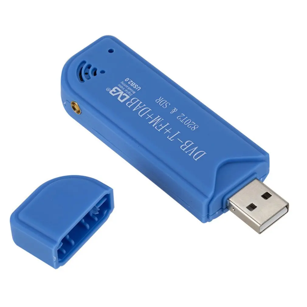 Sdr + Dab + Fm ทีวี Dvb-T Stick Rtl2832U + FC0012 Tv การ์ด Usb 2.0 Digital Tv Tuner Usb fm + Dab + Dvb-T + Sdr Dongle Stick