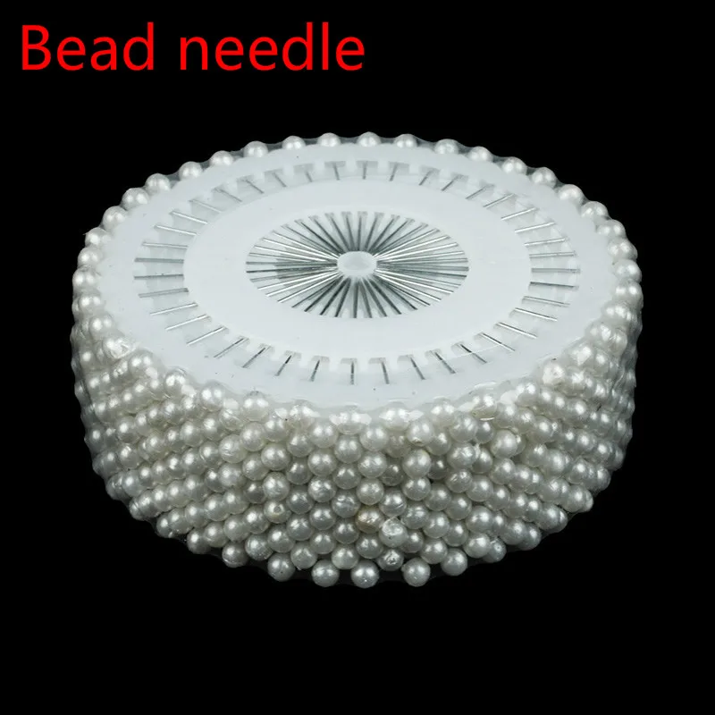 

480pcs Sewing Pins Straight Pins White Accessories Round Pearl Straight Head Pins Dressmaking Pear Corsage Pin