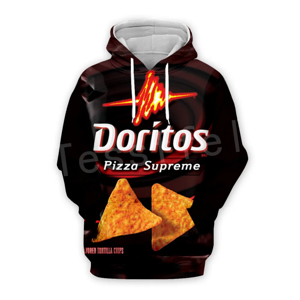 Tessffel Potato chips Snacks bag Funny Sweatshirt Pullover Food Long Sleeve Tracksuit 3DPrint Casual Men's Hoodies Men/Women D16