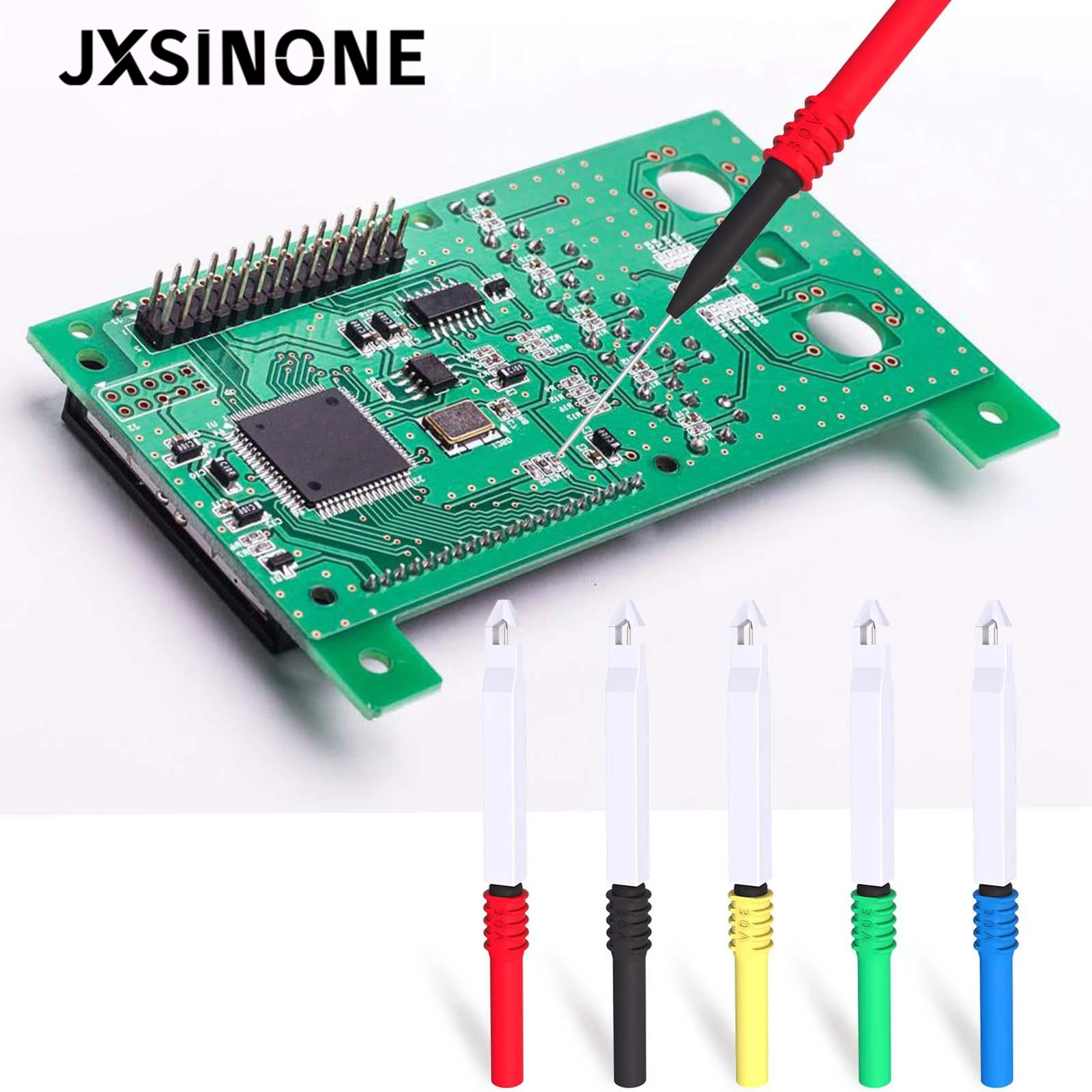 JXSINONE P5007 سلك ثقب المسابر مجموعة العزل الظهر مجسات غير المدمرة دبوس للسيارات التشخيص إصلاح السيارات