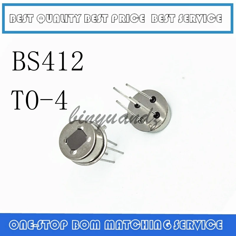 5PCS-20PCS BS412 TO-4 Pyroelectric Infrared Sensor NEW