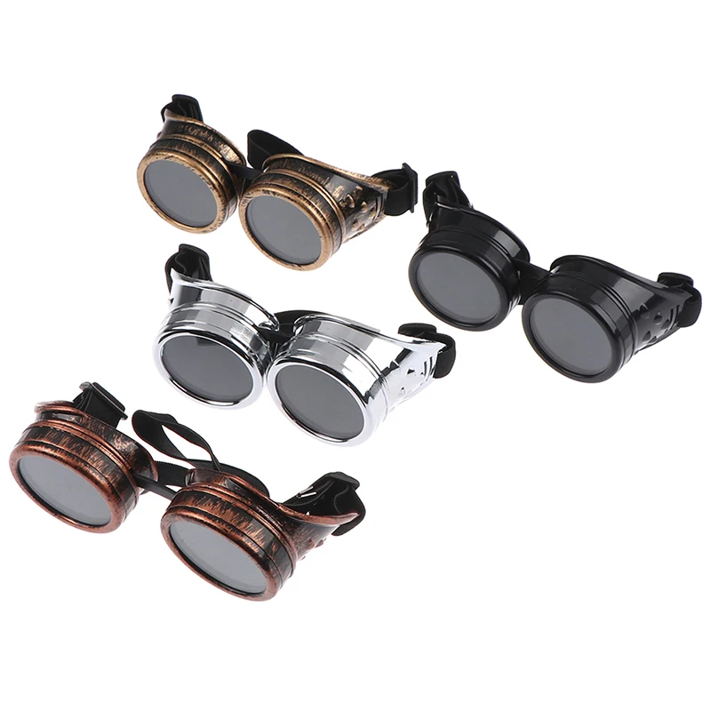 Vintage Style Steampunk Gothic Style Goggles Welder Glasses Welding Punk Labor Protective Goggles Glasses Cosplay