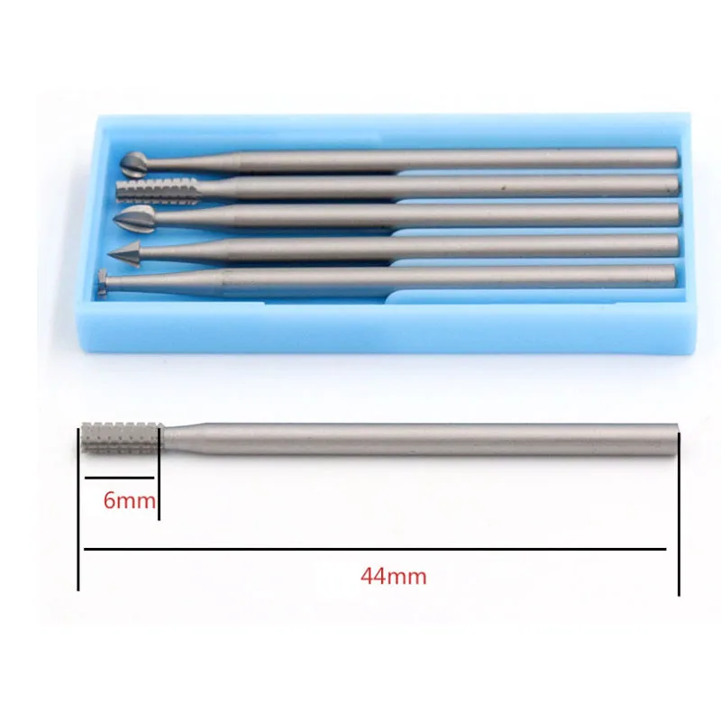 1Set Pisau Pengukir Pisau Zaitun Pengukir Amber Baja Tungsten 2.35Mm Ujung Pabrik Router Woodworking Bit Pemotong Penggilingan Kayu AmBar