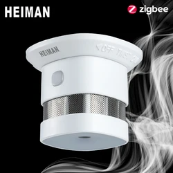 HEIMAN Zigbee 3.0 Báo Cháy Báo Khói Hệ Thống Nhà Thông Minh 2.4 Độ Nhạy Cao An Toàn Phòng Chống Cảm Biến Miễn Phí Vận Chuyển