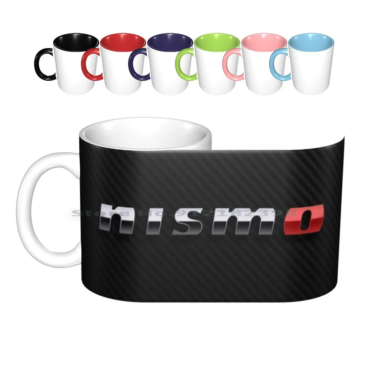 Nismo Carbon Fiber Ceramic Mugs Coffee Cups Milk Tea Mug Nissan Gtr Gt R Nismo Supercar Super Cars Supercar V6 Awd Rwd Turbo