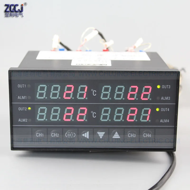 0-1300'C AC85-245V Multi ways 4 ways input temperature controller 160*80*120mm digital thermostat