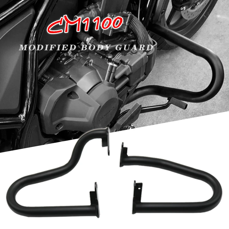 

For Honda Rebel 1100 CMX1100 CM1100 CMX 2021-2023 Motorcycle Engine Guard Crash Bar Bumper Frame Protector