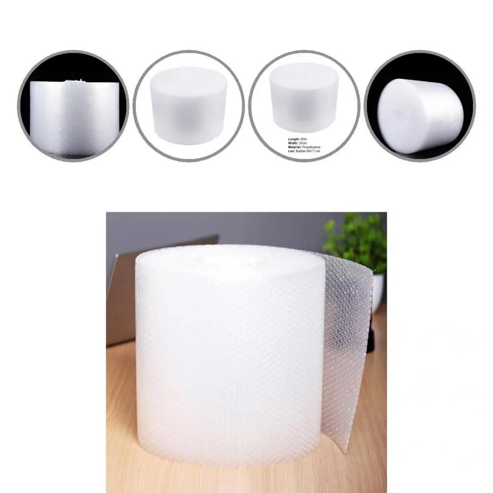 Blase Dämpfung Wrap Reusable Blase Wrap Rolle PE Dämpfung Hervorragende Doppel Schicht Luftblase Rolle