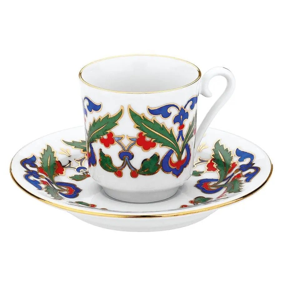 DOLBOVI Kutahya Has Porcelain 6 Personality 551 Pattern coffee cup Pad mug кружка coffee cup cup