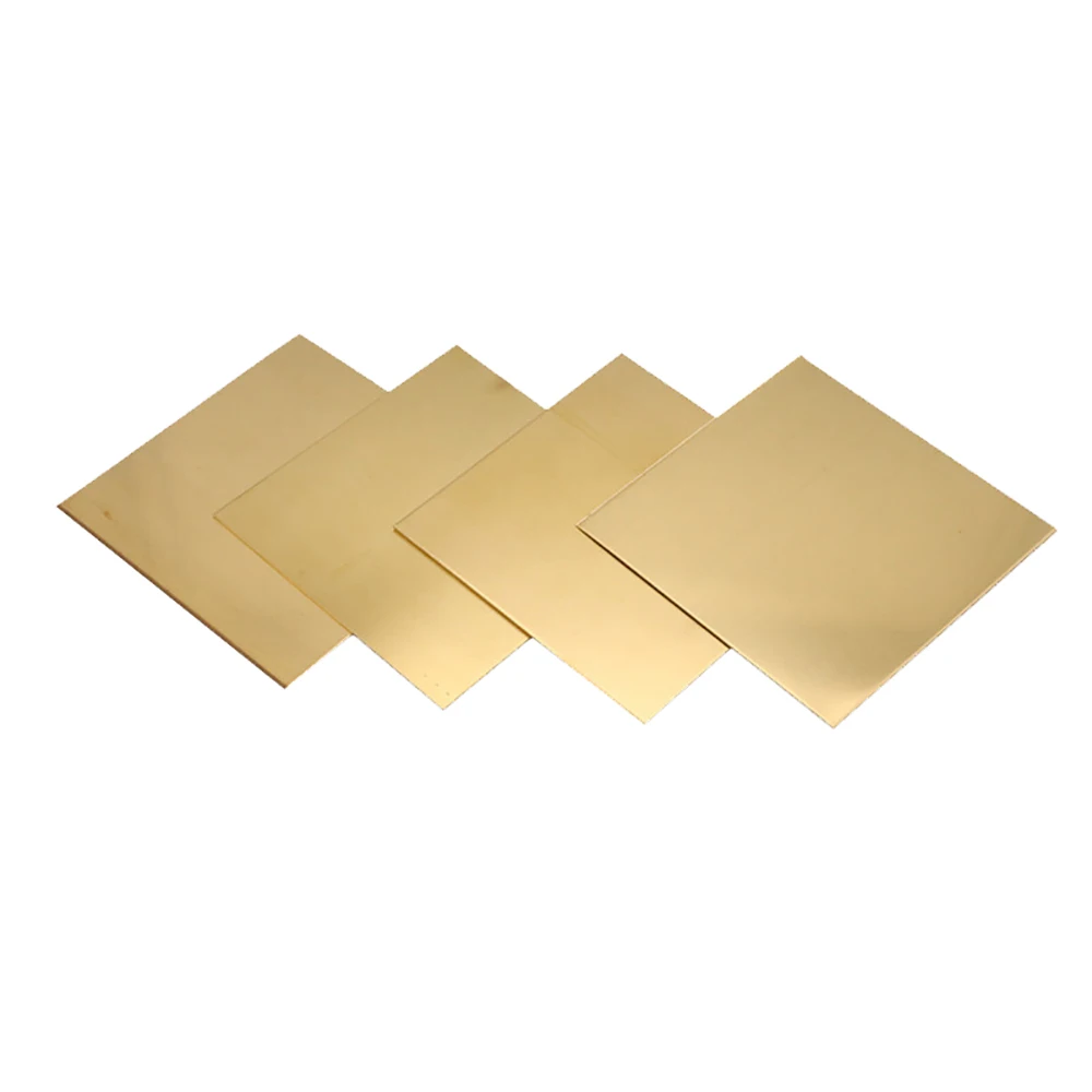 真ちゅう製シート,厚さ0.8mm,1mm,1.2mm,1.5mm,2mm,2.5mm,3mm,4mm,長さ100/200/300mm