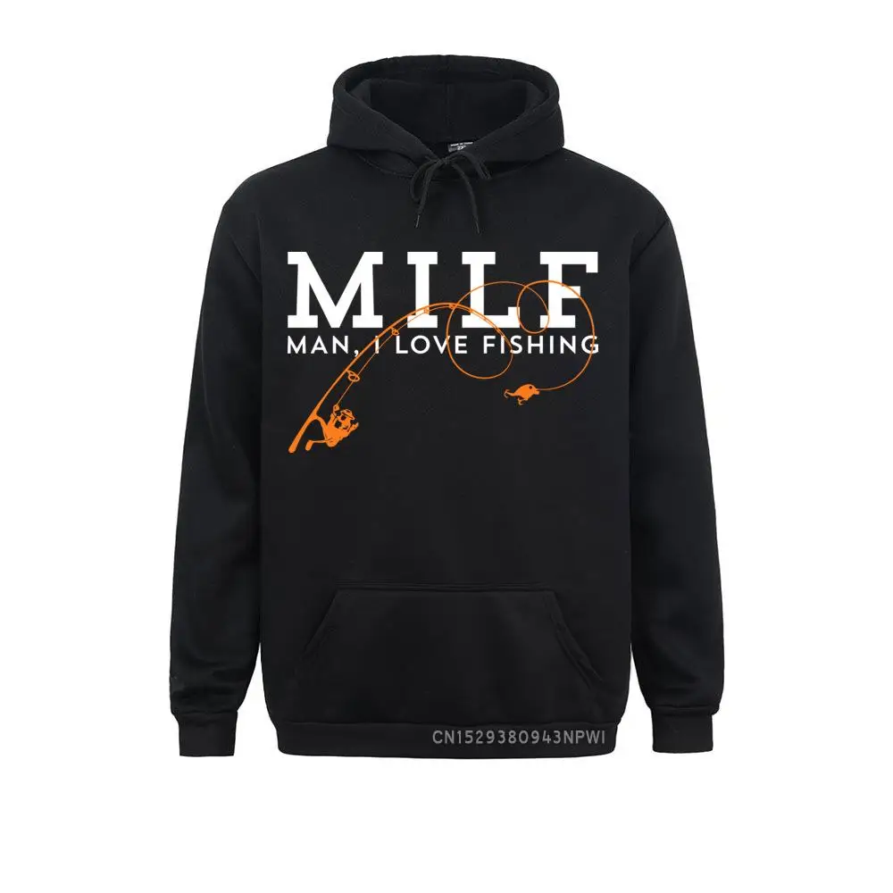 

Men Hoodies MILF Man I Love Fisher Awesome Long Sleeve Fisherman Fisher Coats Hooded Clothes Plus Size Hoodie